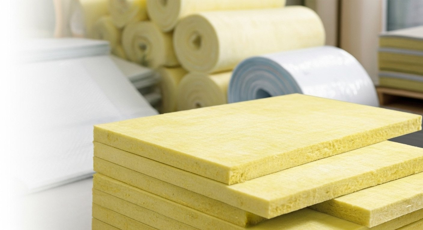 Glasswool Boards Rigid Panels for Walls and Ceilings - Newtech Insulation India