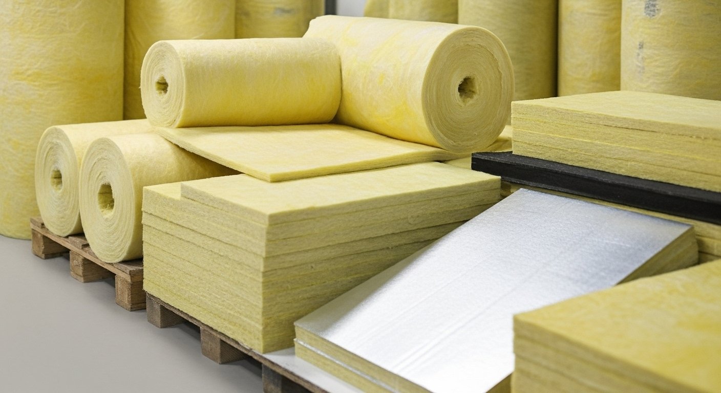 Glasswool Boards for industrial and building insulation - Newtech Insulation India