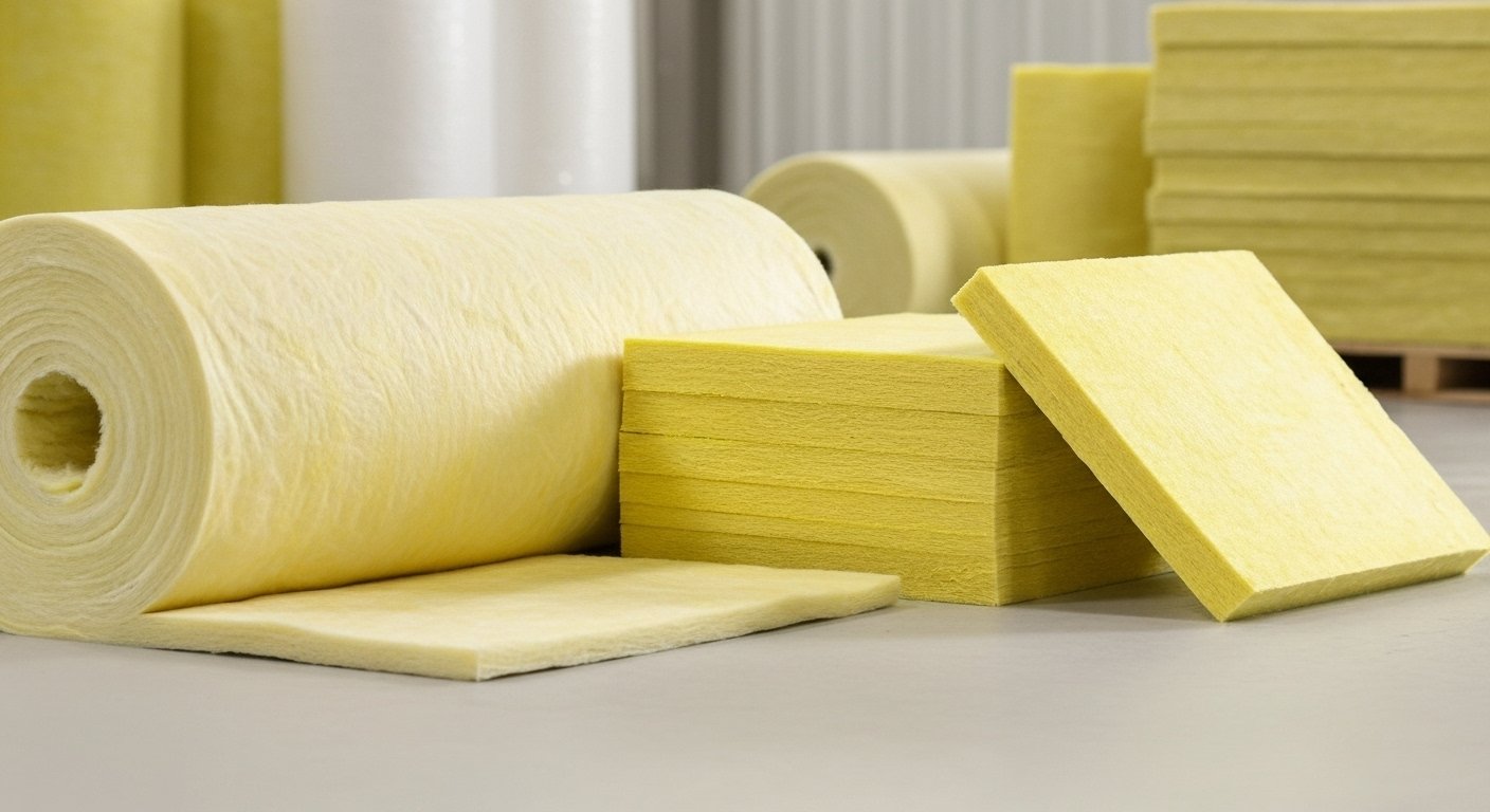 Glasswool Rolls Insulation - Newtech Insulation India